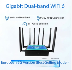 Router con Tarjeta SIM SG, Router Inalámbrico Gigabit WiFi 6 de Doble Banda con Solución MT7981B, Edición KingGlobal con Penetración de Paredes - Product Image 4