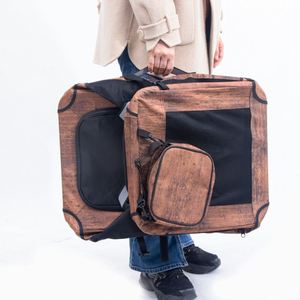 Jaula Plegable para Mascotas de Tela Oxford, Portátil para Interiores y Exteriores, con Malla Transpirable y Laterales Suaves, Ideal para Viajes - Product Image 2