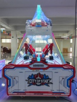 Machine à griffes de grue de cadeau à jetons 4 joueurs City of Star Collect Gifts Machine d'amusement pour FEC