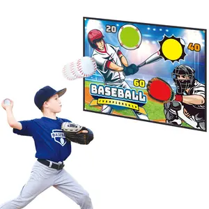 Tik tok sıcak satmak hedef beyzbol yunuslama oyuncak 120*90CM beyzbol oyunu seti kapalı spor oyuncaklar çocuk yetişkin parti aile