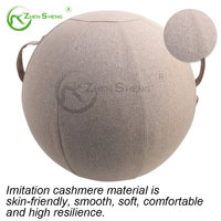 Housse de ballon de fitness et de yoga Zhensheng de haute qualité, écologique, pour chaise d'exercice et ballon suisse