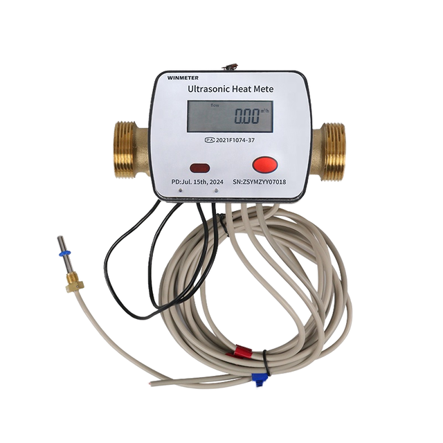Factory Sales DN15 DN20 DN32 DN40 DN50 Wireless Smart Ultrasonic Heat Meter 4G Cat.1 LoRaWAN Ultrasonic Heat Water Flow Meter