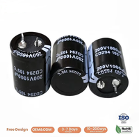 Condensador Electrolítico en Stock, Envío Inmediato, 16V 63V 450V 200V 68uF 33000uF 2200uF 1500uF 3.3uF, Bajo ESR, para Placa Base de Computadora