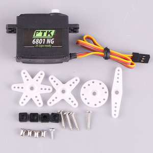 Moteur de direction numérique PTK 6801 NG en plastique pour modèles de bateaux et d'avions à voilure fixe, simulation de direction de robot 40x36x20mm - Product Image 5