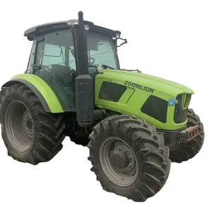 Zoomlion – tracteur d'occasion 100hp 4x4, avec cabine, tracteur agricole d'occasion, à bas prix