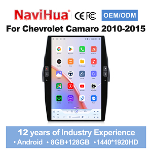 Autoradio Android Navihua 14,5 pouces avec écran tactile, navigation GPS, CarPlay, stéréo pour Chevrolet Camaro 2010-2015, multimédia - Product Image 1