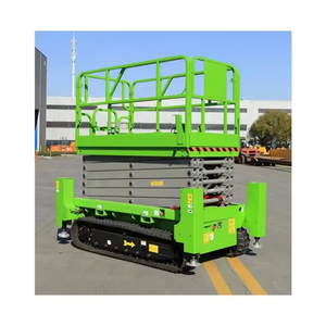 Plataforma elevadora de trabajo 3M 4m 5M Mini elevador de tijera 300kg Plataforma de trabajo aéreo Plataforma de tijera - Product Image 6