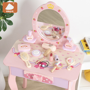 Toeletta in Legno da Principessa: Scena Realistica per un Divertimento Assicurato - Giocattolo di Simulazione per Bambini - Product Image 3