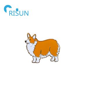 Fabrication personnalisée mignon belle Animal chien <span class=keywords><strong>Corgi</strong></span> émail broche <span class=keywords><strong>Corgi</strong></span> chien émail broche Badge <span class=keywords><strong>Corgi</strong></span> amour bout à bout bijoux épinglette - Product Image 6