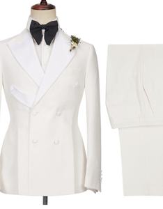 HD265 गुलाबी काले विशेष डिजाइन पुरुषों सूट शादी स्लिम फिट रंगीन जाकेट पुरूष टक्सीडो Terno Masculino प्रोम कॉस्टयूम Homme <span class=keywords><strong>2</strong></span> Pcs - Product Image 2