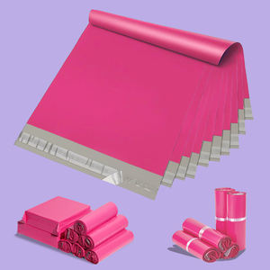 Bolsas de mensajería impermeables rosas al por mayor, 20x30cm, 100 unidades, bolsas de logística autoadhesivas engrosadas personalizadas para libros y otros artículos. - Product Image 1