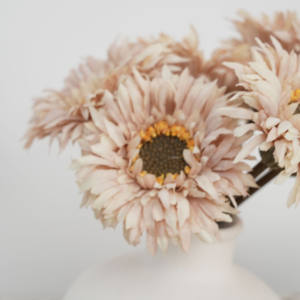 سعر الجملة مخصص ديزي الخريف لون أقحوان رئيس جربرا محاكاة الزهور الاصطناعية - Product Image 6