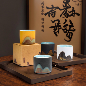 Custom Ceramic Jar Handmade Chinese Wind Style <strong>50G</strong> Soy Wax Scented <strong>Candle</strong> Aromatherapy Non Toxic Home Decoration Wedding Holiday - Product Image 5