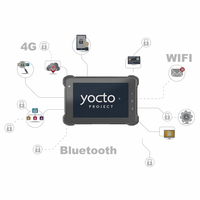 Yocto 7 pouces IP67 robuste panneau PC tablette industrielle système Linux intégré 4G TLE GPS GNSS ISO 7637-II tablette ISO