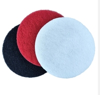 Accessoires de machine à récurer les sols pour tampon de nettoyage rouge pour le nettoyage quotidien Couleur blanche Polissage Couleur noire pour l'élimination de la cire