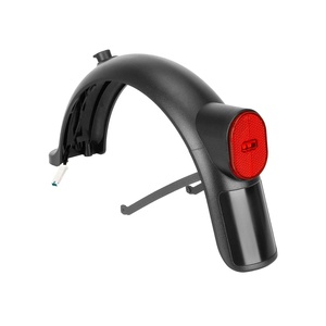 Garde-boue arrière gris pour scooter avec crochet, vis, outil et support pour accessoires de scooter <span class=keywords><strong>Xiaomi</strong></span> Mijia 4 Pro - Product Image 3