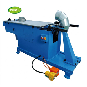 Máquina Hidráulica Comercial para Fabricar Codos y Cerrar Juntas de Ductos Redondos de Acero Galvanizado de Calibre 16 y Acero Inoxidable de Calibre 22 - Product Image 1