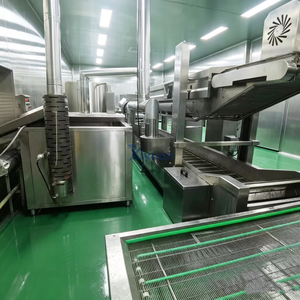 Friteuse à beignets électrique chauffante à retournement automatique, 5000 pièces par heure, pour usine <span class=keywords><strong>de</strong></span> snacks commerciale - Product Image 2