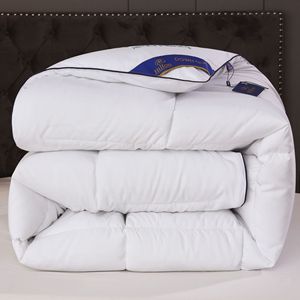 Bán Buôn Mùa Đông Sang Trọng Chăn Chăn Chăn Dày Fluffy 4Kg Sợi Nhỏ Ngỗng Xuống Thay Thế Khách Sạn Giường Trắng Duvet Comforter - Product Image 3