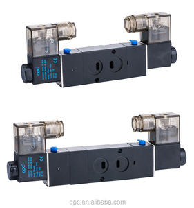 Nouvelle électrovanne pneumatique double à 2/5 voies série 4M, marque QPC, pièces pneumatiques 4M220-06/08 320-08/10 420-10/15 - Product Image 2
