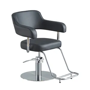 Heshi гидравлический насос для салона оборудование для салона красоты черный кожаный салон парикмахерское кресло Салон