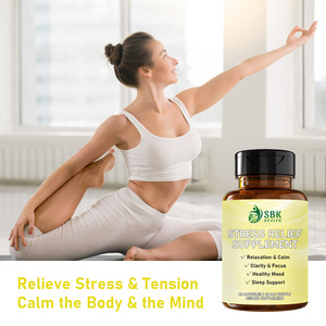 Capsules de suppléments anti-stress très vendues : Équilibre magnésium et potassium, réduction du cortisol, vitamine B1 - Product Image 3