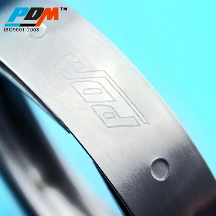 3 Inch Stainless Steel Rilis Cepat Perbaikan V Band Pipa Clamp dengan Pria Wanita Flens Kit