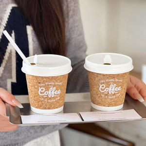 Vasos de Papel Reciclado Biodegradables, Personalizados con Impresión, de Pared Simple/Doble, Aptos <span class=keywords><strong>para</strong></span> Alimentos, con Colores y Logotipo Personalizados <span class=keywords><strong>para</strong></span> Café <span class=keywords><strong>para</strong></span> <span class=keywords><strong>Llevar</strong></span> - Product Image 2