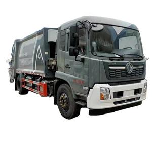 Camión Compactador de Basura Dongfeng de Alta Calidad, Camión Compactador de Basura con Volquete en Venta - Product Image 1