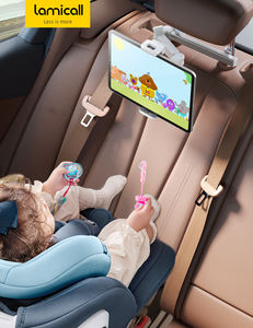 Supporto Universale per Poggiatesta Auto Lamicall CH06, Rotazione a 360 Gradi, Supporto Regolabile in Plastica per Tablet e Cellulare per Sedile Posteriore - Product Image 6