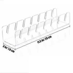 Wholesale 7 Holes Acrylic <b>Hat</b> Baseball Cap <b>Display</b> Rack Holder for Home Closet Storage Organization Stores Decor - Product Image 2