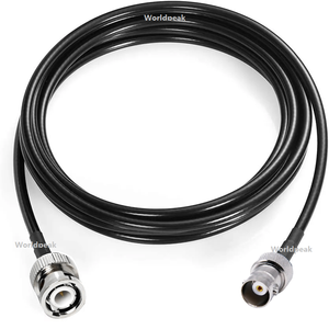 <span class=keywords><strong>Cable</strong></span> de puente BNC macho a BNC hembra RG58 <span class=keywords><strong>Cable</strong></span> de antena <span class=keywords><strong>WiFi</strong></span> <span class=keywords><strong>Cable</strong></span> de cobre <span class=keywords><strong>coaxial</strong></span> de baja pérdida de 50 ohmios para <span class=keywords><strong>Cable</strong></span> BNC de Radio CB - Product Image 5