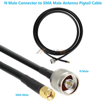 N-type N à SMA mâle femelle avec câble coaxial LMR-600 LMR195 LMR240 LMR400