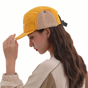 <span class=keywords><strong>2025</strong></span> Thời Trang Mùa Đông Người Đàn Ông Ấm Áp Màu Xanh Lá Cây Cổ Điển Cotton Thoáng Khí Không Thấm Nước Nhân Vật Lá Ngoài Trời Tai Flap Cap 5 Bảng Điều Chỉnh <span class=keywords><strong>Snap</strong></span> Trở Lại - Product Image 1