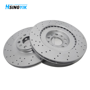 Disques de frein avant et arrière pour Alfa Romeo Giulia 952 2018, étrier de frein à piston à fentes, OE HT250 50554319, 320x22mm - Product Image 4
