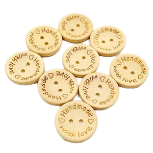 Botones de Madera de Resina con Recubrimiento Personalizado de Lujo, 2 Agujeros, Borde Personalizado, Color Personalizado, Lentejuelas Sostenibles, Forma Personalizada de Lujo - Product Image 1