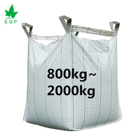 EGP Vente en gros en usine Big Bag 1 tonne 1.5 tonne 2 tonnes 1000KG PP 1500kg Sac géant FIBC Bitume Asphalte Big Bags 1000kg