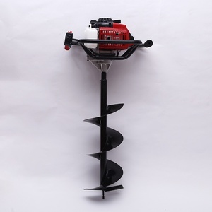 Tarière thermique portable OEM 52 cm³ 2 temps pour l'installation de clôtures agricoles et le forage de trous au sol - Product Image 3