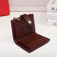 Portefeuille élégant pour femmes, nouvelle marque de luxe célèbre, style de créateur, tendance unisexe, élégant, rétro, pour les affaires et le quotidien