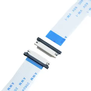 Factory Direct FPC FFC Flexible Flat Cable 0.5mm Soft Row Line Reverse Blue Reinforcing Flat Lineffc Fpc Flat Flex Connectors