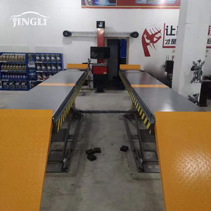 5000 KG gunting ganda angkat hidrolik, mengemudi di atas tanah tipe - Product Image 2