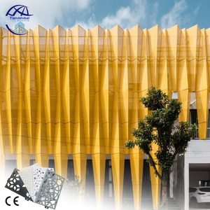 Pannello <span class=keywords><strong>in</strong></span> <span class=keywords><strong>Alluminio</strong></span> Perforato Decorativo per Facciate Esterne di Ville Moderne - Product Image 4