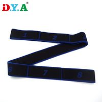 Banda Elástica para Gimnasio, Popular, de Tela Altamente Elástica, Longitud 88 cm, Multicolor, Número 8, Banda Elástica para Yoga y Deportes