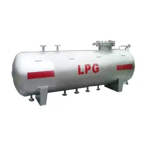 ASME जीबी मानक भूमिगत प्रोपेन ब्यूटेन पेट्रोलियम गैस एलपीजी गैस भंडारण टैंक