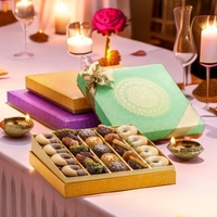 Boîtes Cadeaux D'emballage de Dattes de Luxe en Papier Personnalisées OEM ODM pour Ramadan, Boîtes à Chocolat et Boîtes à Dattes