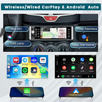 F133 1 Din salpicadero Multimedia Android coche Radio amplificador MP5 reproductor de vídeo GPS solo Din coche estéreo pantalla táctil