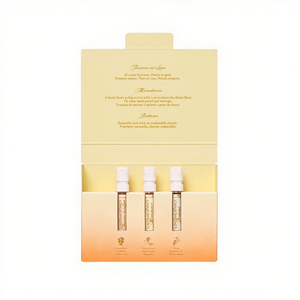 Özel 1ml 2ml Parfüm Numune Test Şişeleri 8'li 10'lu Set Sert Karton Kutu Geri Dönüştürülmüş Malzemeler Kozmetik Özel Logo - Product Image 5