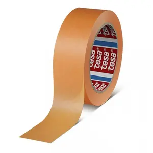 T esa 4342 Precision Mask For Sharp, Clean, and Flat Paint Edges paper backing and an acrylic adhesive masking tape