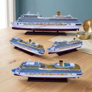 GIA NHIEN CO. LTD COSTTA FORTUNA Modèle de bateau en bois artisanal Autres véhicules jouets Âge 5-7 ans CS0084P Vietnam - Product Image 2