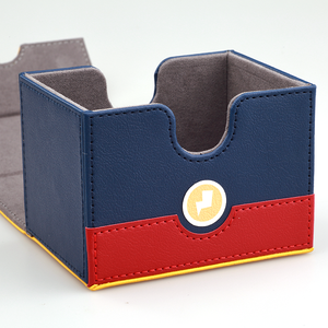 MIO 100 + Caja de tarjeta de PU personalizada Caja de juego de ajedrez Caja de tarjeta de transacción Carpeta de PokeMone TCG Yu-Gi-Oh Cuero de lujo - Product Image 2